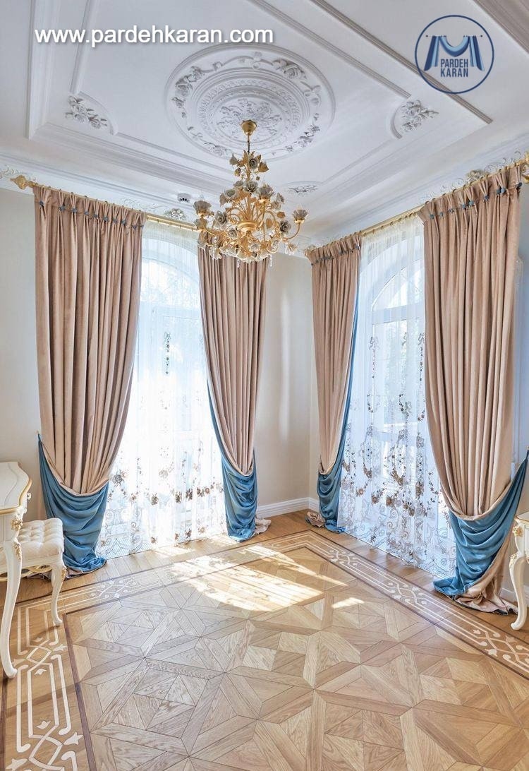 هزینه نصب پرده سلطنتی